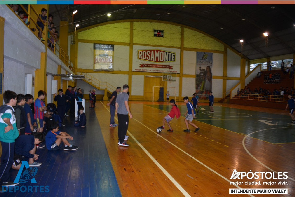 .- Encuentros Interescolares  de Futsal en la Expo Yerba 